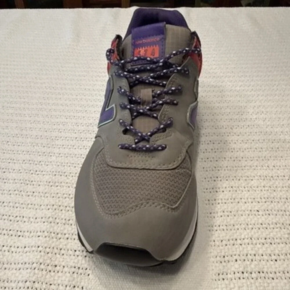 New Balance 574 Marblehead Prism Purple Grey Women's 10 Running Shoe WL574WOA